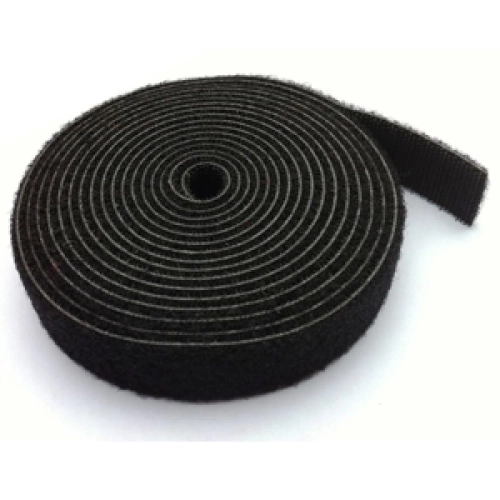 VELCRO DUPLA FACE SLIM 4YD (QWIK TIE) 3,6M PRETO VELCRO