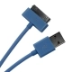 CABO USB IPHONE ARCTICUS 3MTS 4/4S AZUL