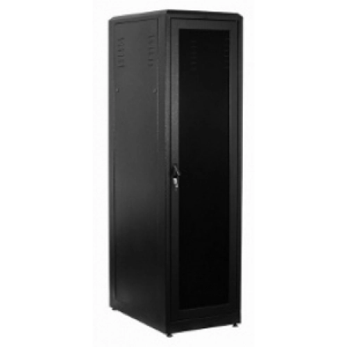 RACK FECHADO 19 40U X 770 MM PARA PISO PRETO