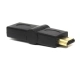 ADAPTADOR HDMI MACHO/FÊMEA GOLD ARTICULADO 180°