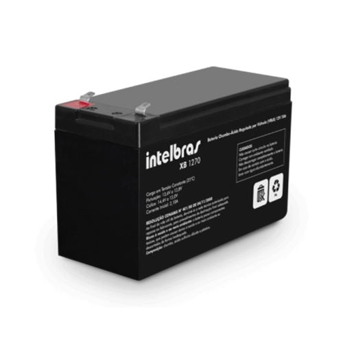 BATERIA INTELBRAS XB 1270 VRLA 12V 7,0AH