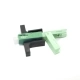 CONECTOR FAST Q4 NAZDA SC/APC SM PARA FIBRA ÓPTICA VERDE