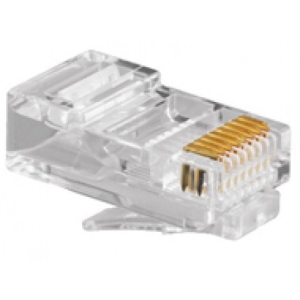 CONECTOR MACHO FURUKAWA RJ45 CAT 6 P/ CABO SOLIDO