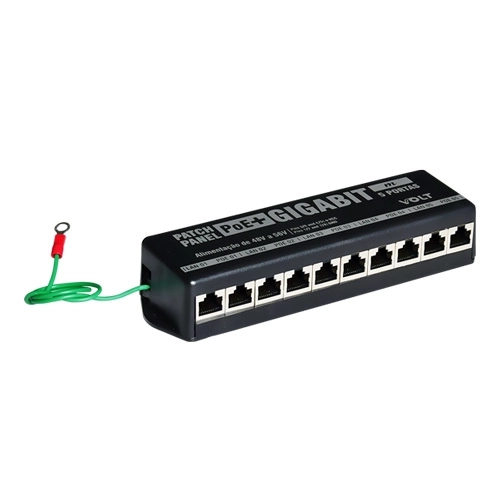 PATCH PANEL VOLT 5 PORTAS 48V POE+ GIGABIT