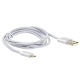 CABO USB 2 EM 1 ARCTICUS EP-U821 MICRO USB E LIGHTNING PRATA