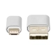 CABO USB 2 EM 1 ARCTICUS EP-U821 MICRO USB E LIGHTNING PRATA