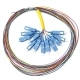 PIGTAIL OPTICO NAZDA 12 CORES SC/UPC SM MONOMODO 1,5M