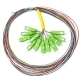 PIGTAIL OPTICO 12 CORES SC/APC SM MONOMODO 1,5M