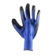 LUVA DE PROTEÇÃO SUPER SAFETY SS1006N LATEX NITRILICO TAMANHO 9 AZUL