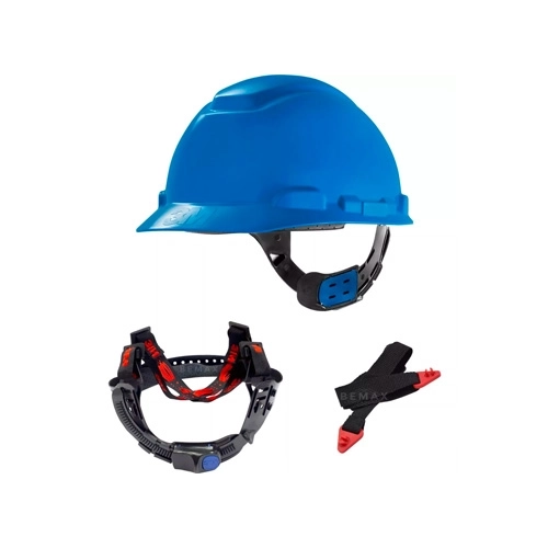 CAPACETE DE SEGURANÇA 3M H700 AZUL AJUSTÁVEL SEM VENTILAÇÃO