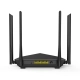 ROTEADOR TENDA AC10 DUALBAND GIGABIT 10/100/1000 AC1200 COM 4 ANTENAS