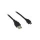 CABO PARA CAMERA DIGITAL PC-USB1803 USB / MINI USB 5 PINOS 1,80M PLUSCABLE