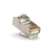 CONECTOR MACHO RJ45 8P8C CAT5 BLINDADO PARA CABO