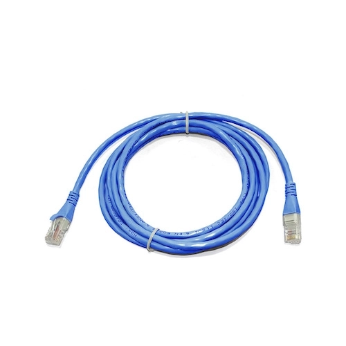 PATCH CORD CAT 6 3,0M AZUL MAXI TELECOM