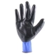 LUVA DE PROTEÇÃO SS1006N T10 EM LATEX NITRILICO AZUL SUPER SAFETY