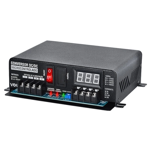 CONVERSOR ISOLADO VOLT 24V / 12V A 5V / 10A