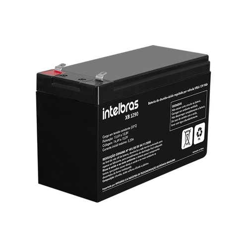 BATERIA PARA NOBREAK VRLA 12V XB 1290 9,0AH INTELBRAS