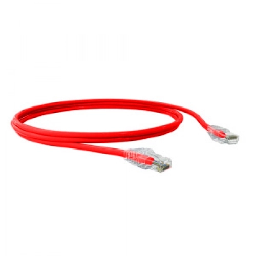 PATCH CORD FURUKAWA CMX U/UTP VERMELHO SOHOPLUS CAT6 2,5 METROS 35123009