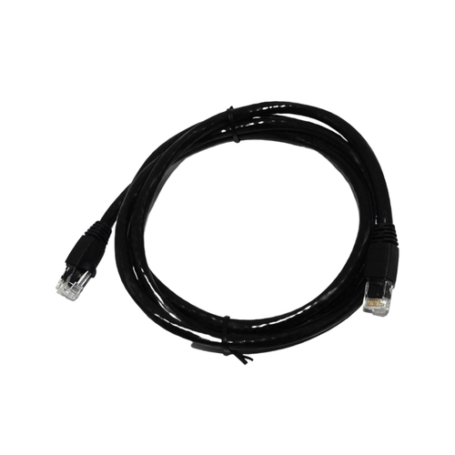 PATCH CORD MAXI TELECOM CAT6 PRETO 1,5 METROS