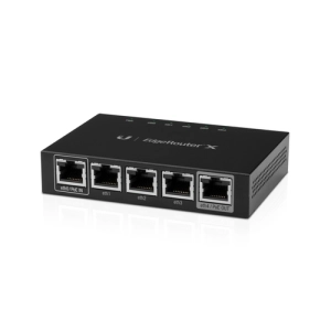 ROTEADOR EDGEROUTER UBIQUITI ER-X GIGABIT 5 PORTAS