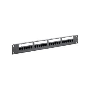 PATCH PANEL RJ45 CAT6 FURUKAWA 35030015 24 PORTAS MULTILAN MODULAR CARREGADO