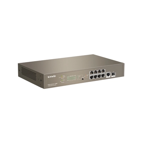 SWITCH POE GERENCIÁVEL L3 TENDA TEG5310P-8-150W 09 PORTAS GIGABIT + 01 PORTA SFP