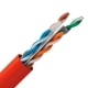 CABO U/UTP LAN FURUKAWA - SOHO PLUS CAT 6  4P CMX 24AWG VERMELHO 23400207