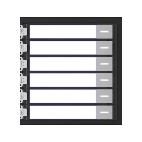 MÓDULO INTERFONE 6 TECLAS HIKVISION  DS-KD-KK