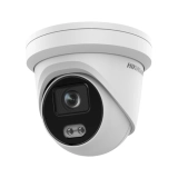 CÂMERA DOME COLORVU E ACUSENSE HIKVISION 4MP 2,8MM POE 30 METROS DS-2CD2347G2-LU