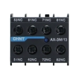 CONTATO AUXILIAR PARA MINI CONTATOR CHINT G AX-3M/13(R) 1NA + 3NF