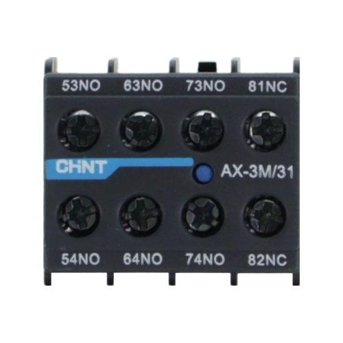 CONTATO AUXILIAR PARA MINI CONTATOR CHINT G AX-3M/31(R) 3NA + 1NF