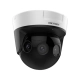 CÂMERA IP PANOVU 8MP 6MM 180° DS-2CD6924G0-IHS (2.8MM) HIKVISION