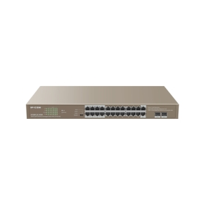 SWITCH IP-COM G1126P-24-410W POE 24 PORTAS GIGABIT + 02 PORTAS SFP