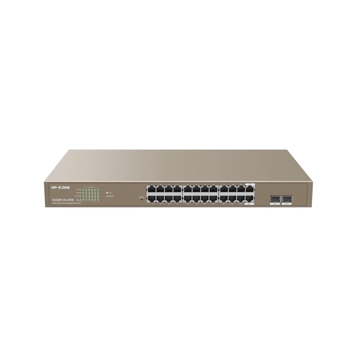 SWITCH IP-COM G3326P-24-410W POE 24 PORTAS GIGABIT + 02 PORTAS SFP