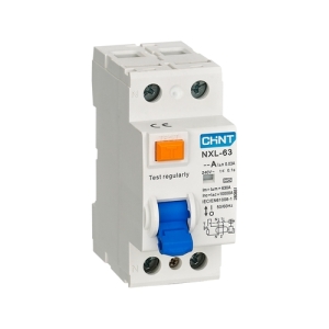 INTERRUPTOR DIFERENCIAL RESIDUAL (IDR) CHINT 1P 25A (G NXL-63 1P+N 30MA AC 6KA(R))