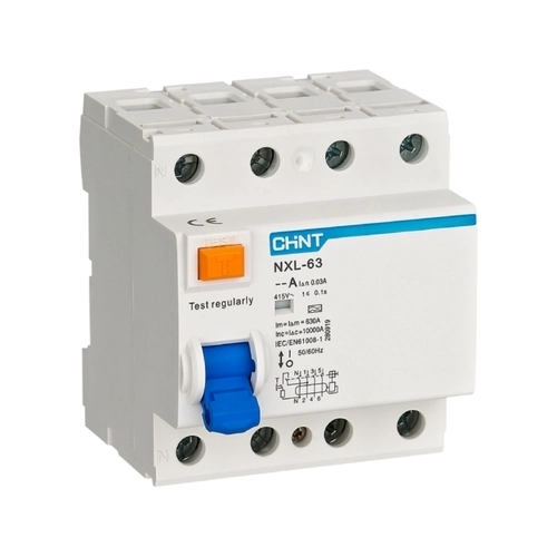 INTERRUPTOR DIFERENCIAL RESIDUAL (IDR) CHINT 3P 25A (G NXL-63 3P+N 30MA AC 6KA(R))