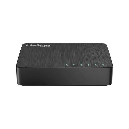 SWITCH INTELBRAS S1005G 10/100/1000 NÃO GERENCIÁVEL 5 PORTAS