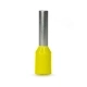 TERMINAL ELÉTRICO HELLERMANN HIT06012-1 PIN TUB DIN 6MM2 COM 100 UNIDADES AMARELO