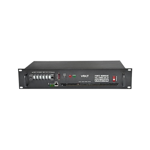 FONTE NOBREAK VOLT 3.23.007 FULL POWER EVOLUTION PARA RACK -48V 620W 2U