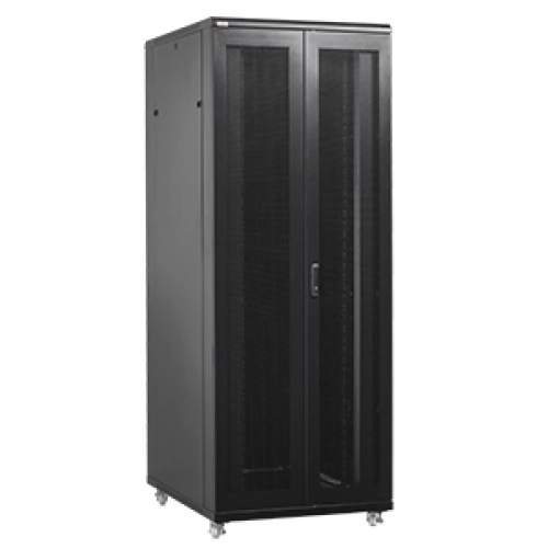 RACK FECHADO NAZDA 19'' 44U X 800MM X 1000MM PARA PISO PRETO