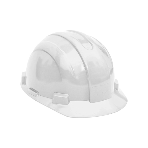 CAPACETE DE SEGURANÇA PLASTCOR MAX BRANCO