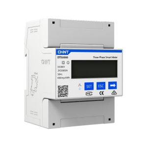 MEDIDOR DE ENERGIA CHINT TRIFÁSICO COM RS485 DTSU666 3×138/240V 5(80)A 4P