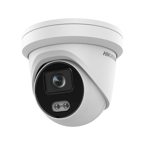 CÂMERA IP DOME HIKVISION DS-2CD2347G2-LU 4MP 2,8MM POE 30 METROS (COLORVU E ACUSENSE)