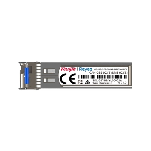 TRANSCEIVER ÓPTICO SFP SM 20KM BIDI LC - LADO B - NIS-GE-SFP-SM1550 RUIJIE/REYEE