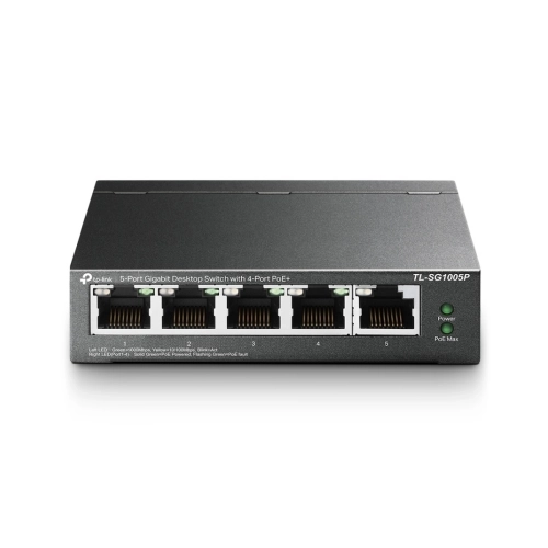 SWITCH TP-LINK TL-SG1005P 05 PORTAS 10/100/1000 4P POE +