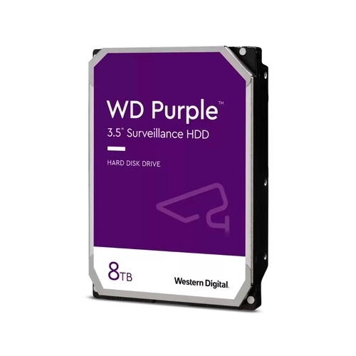 HDD DRIVE WESTERN DIGITAL WD85PURZ 8TB SATA 3,5 5640RPM 256MB PURPLE