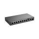 SWITCH POE+ RUIJIE/REYEE RG-ES210GS-P GERENCIÁVEL (L2) 8 PORTAS POE + 1 PORTA RJ45 + 1 PORTA COMBO COM FONTE