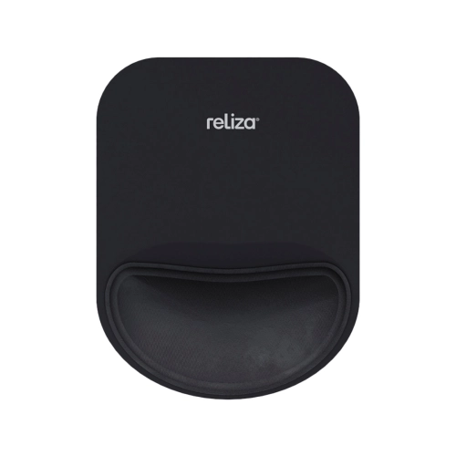 MOUSEPAD RELIZA ERGONÔMICO COMPACT PRETO