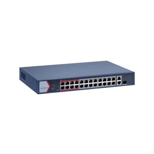 SWITCH HIKVISION DS-3E1326P-EI-M 24 PORTAS 10/100 POE+ 01 SFP