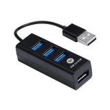 HUB BRIGHT MINI USB 4 PORTAS 2.0